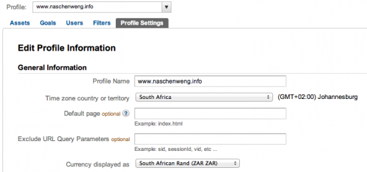 Google Analytics is now supporting South African Rand
